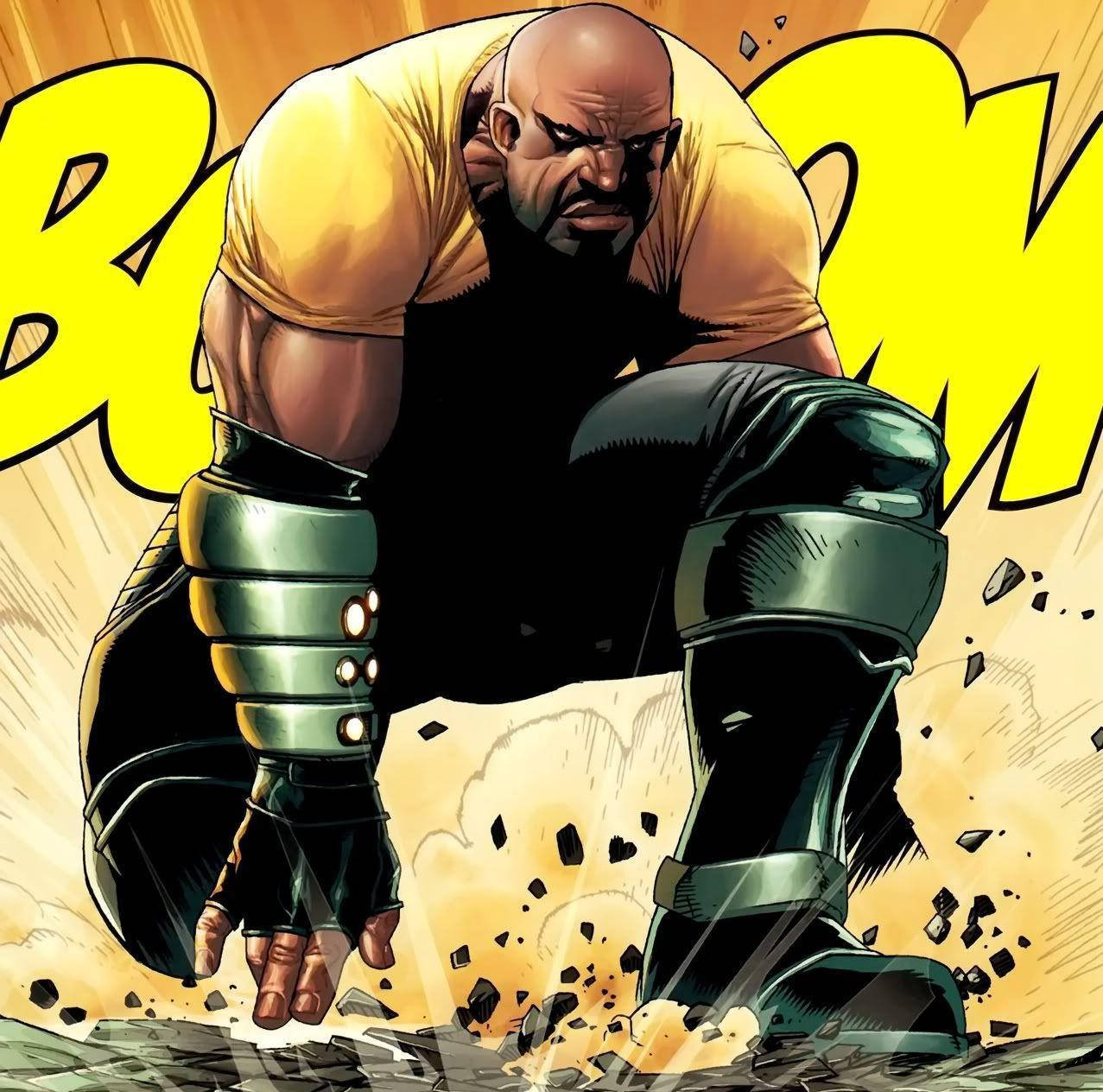 Square Comic Panel Luke Cage Wallpaper