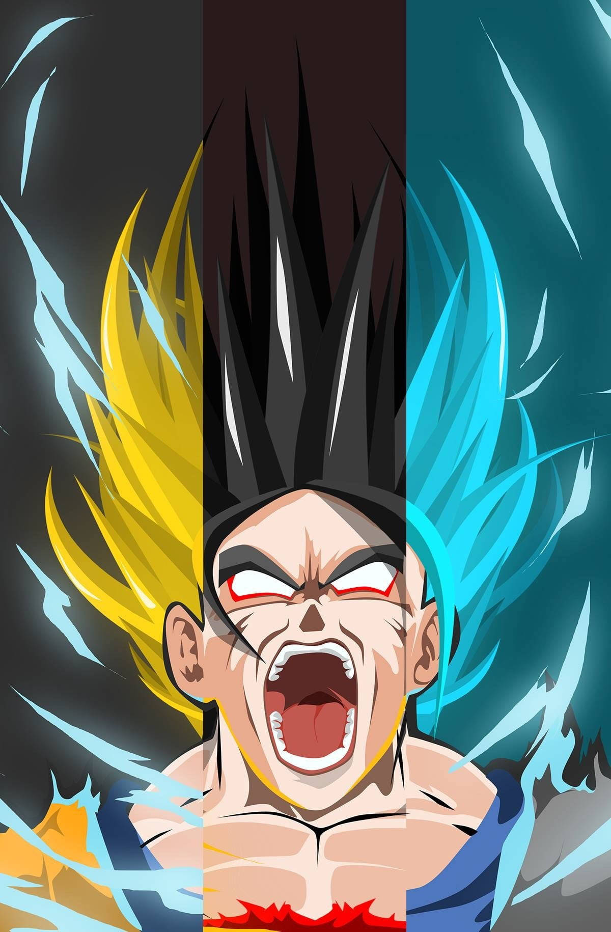 Ssj4 Goku Vertical Wallpaper