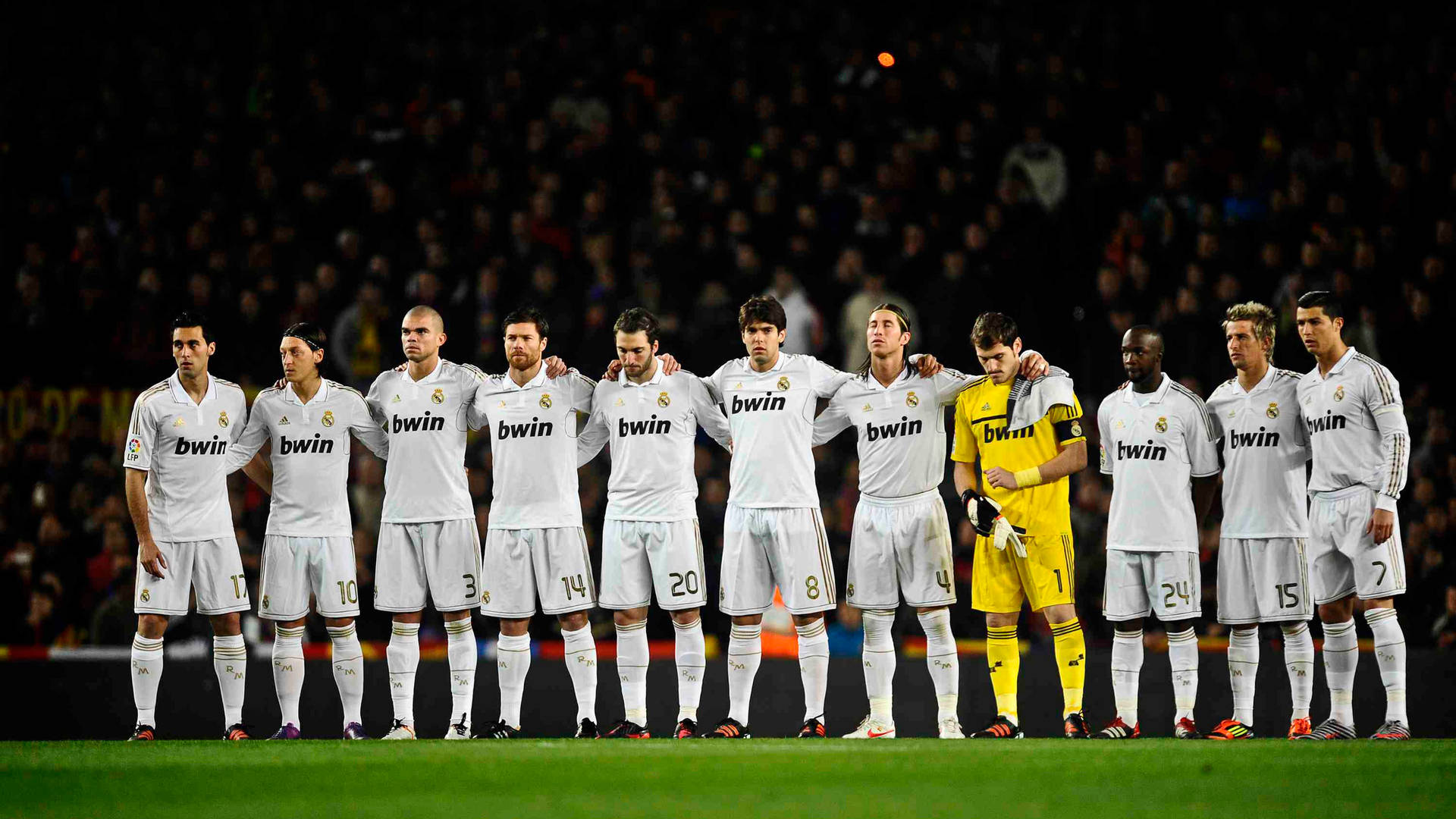 Standing Together Real Madrid 4k Wallpaper