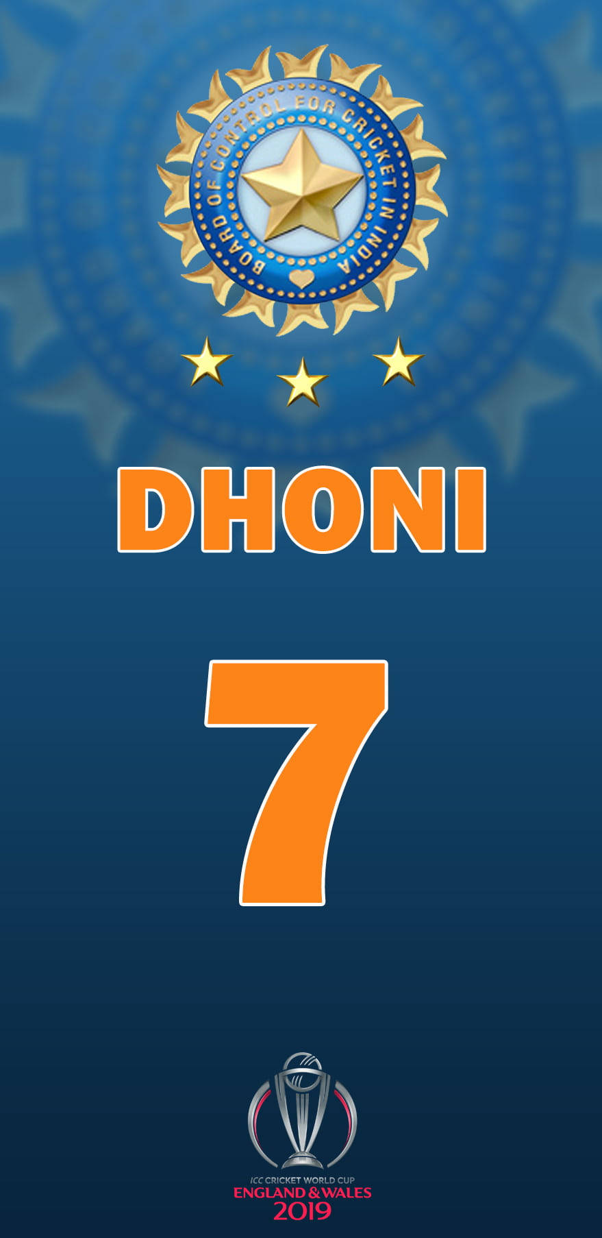 Star Jersey Dhoni Hd Wallpaper