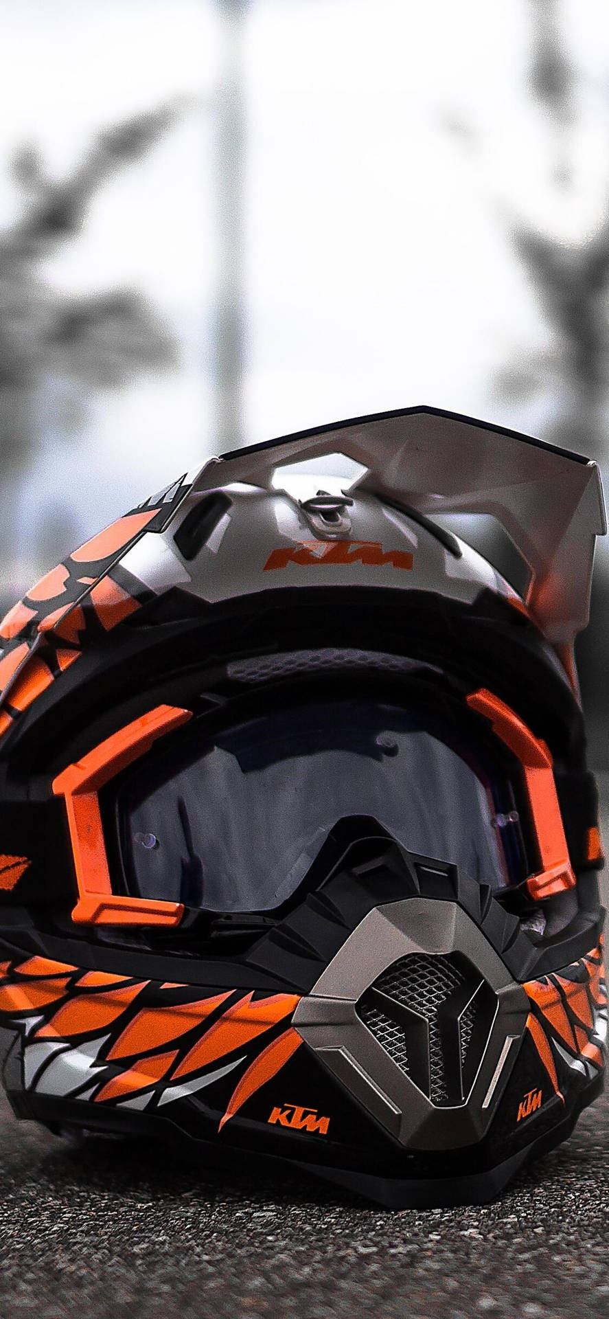 Stay Ahead Of The Curve With Ktm Iphone Wallpaper Wallpaper