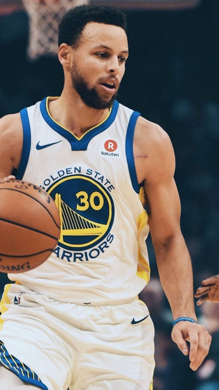 Stephen Curry Stolen Shot Wallpaper