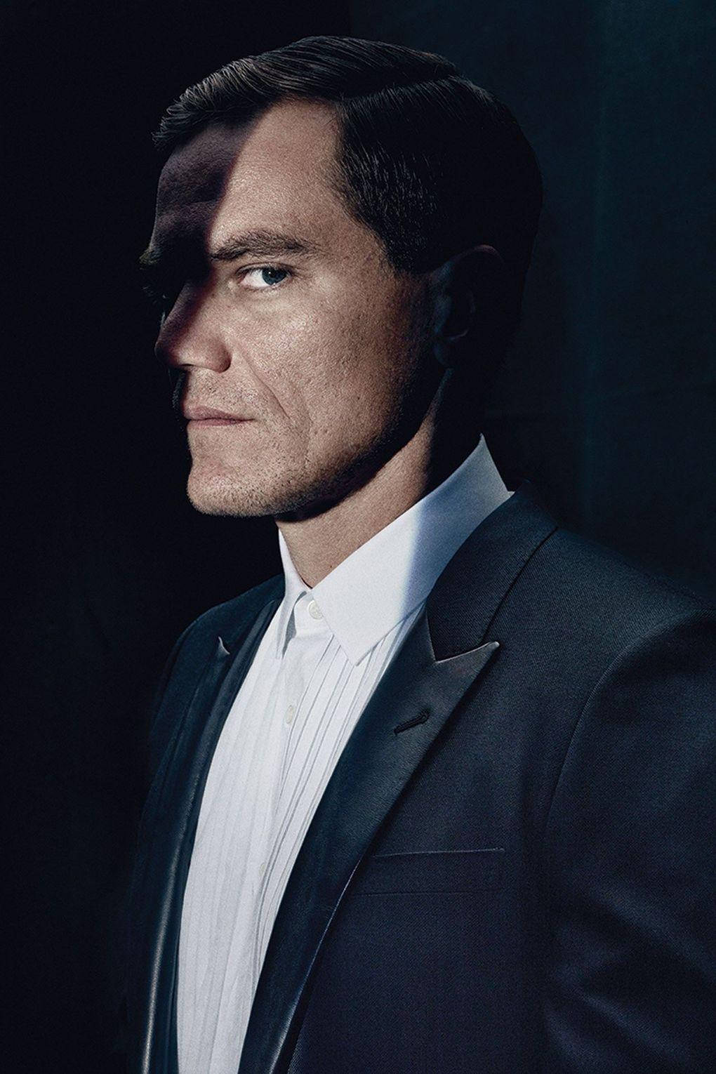 Stern Intensity - A Side View Portrait Of Michael Shannon Wallpaper