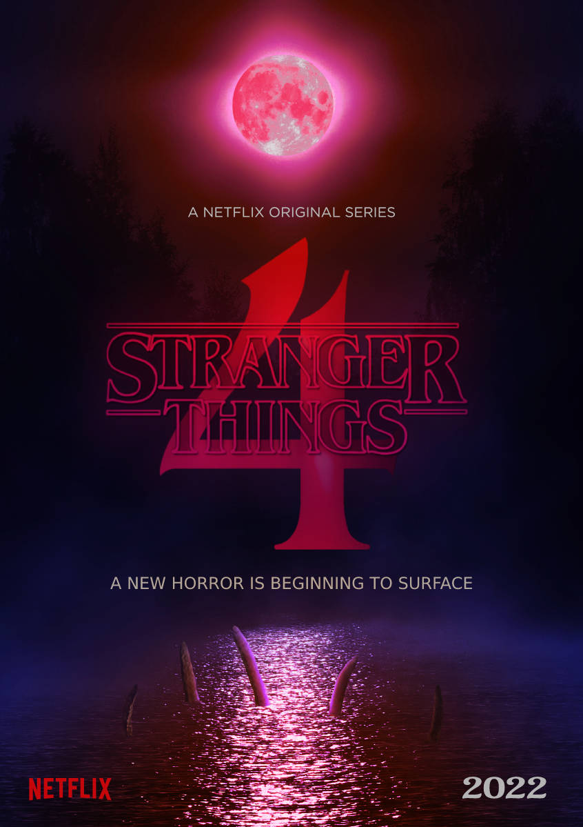 Stranger Things 4 Fan Made Poster Wallpaper