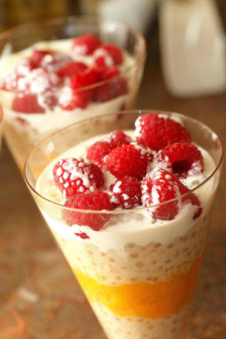 Strawberry Mango Tapioca Wallpaper