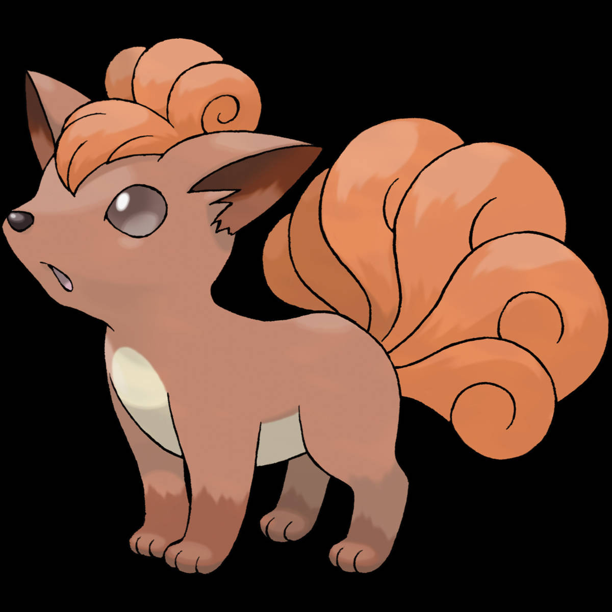 Stunning Pose Of Vulpix - The Six-tailed Pokemon Wallpaper