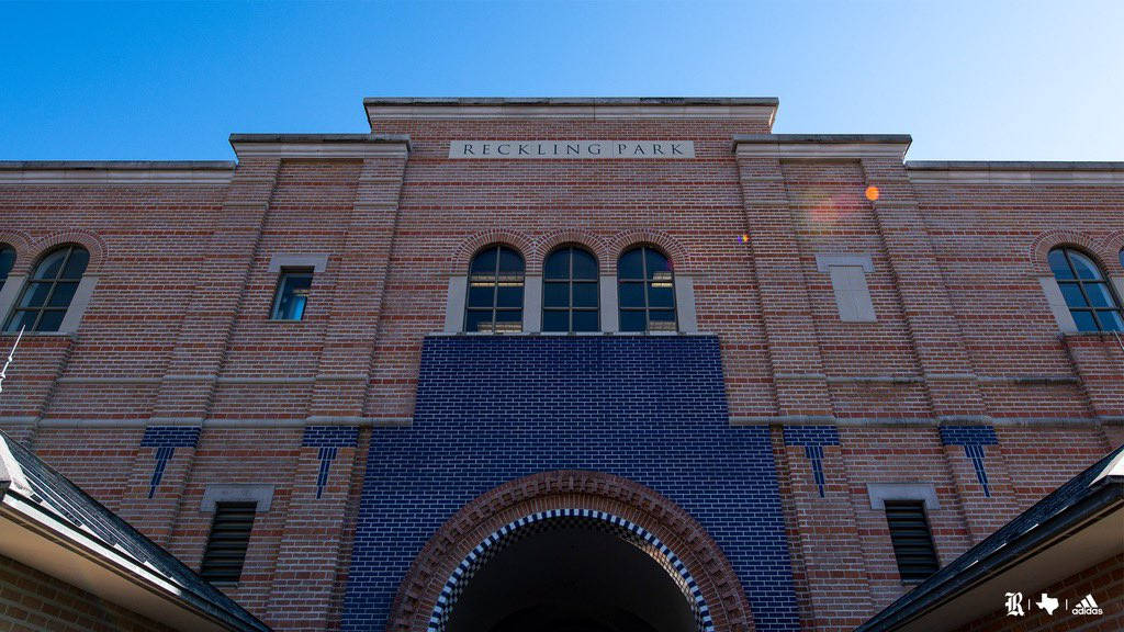 Sunset View Of Reckling Park, Rice University Wallpaper