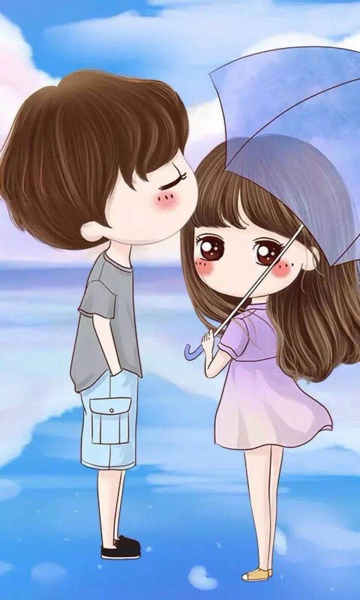 Sweet Love Cute Couple Wallpaper