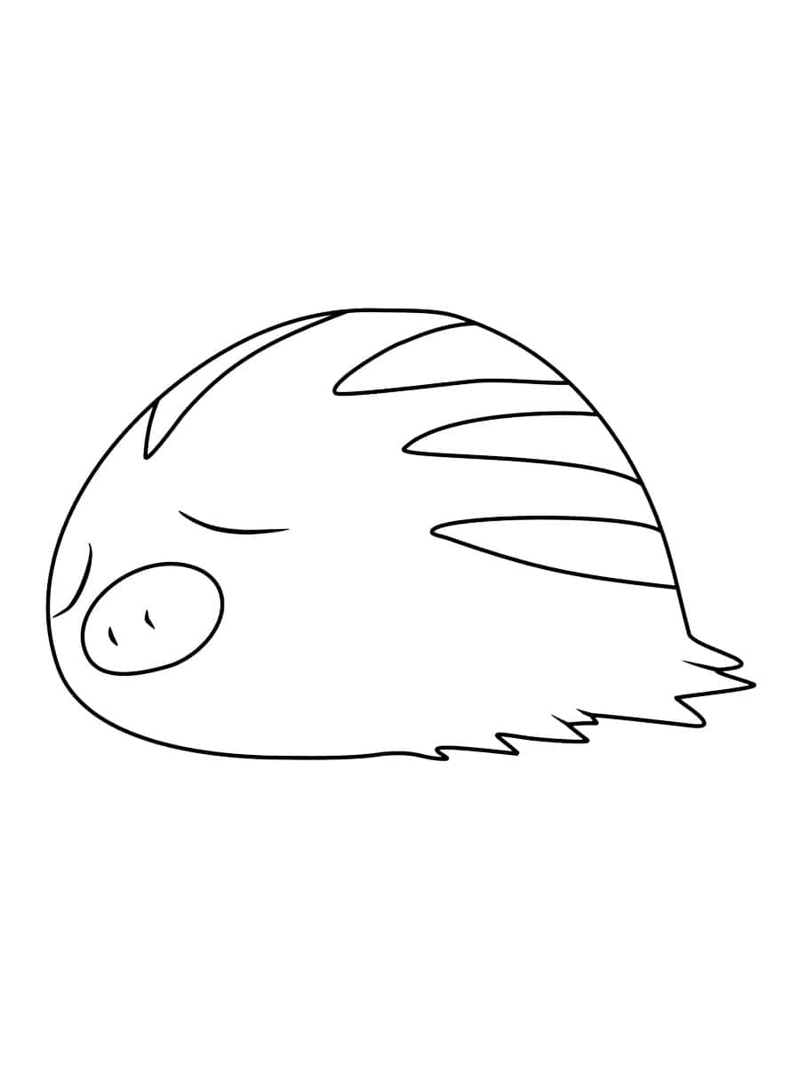 Swinub Coloring Page Wallpaper