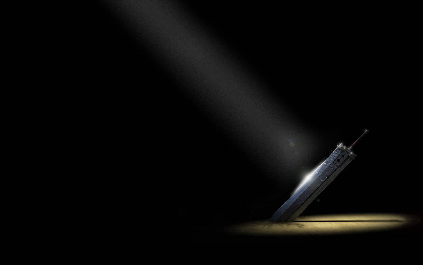 Sword Under Spotlight Wallpaper