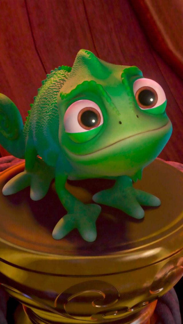 Tangled Pascal The Chameleon Wallpaper