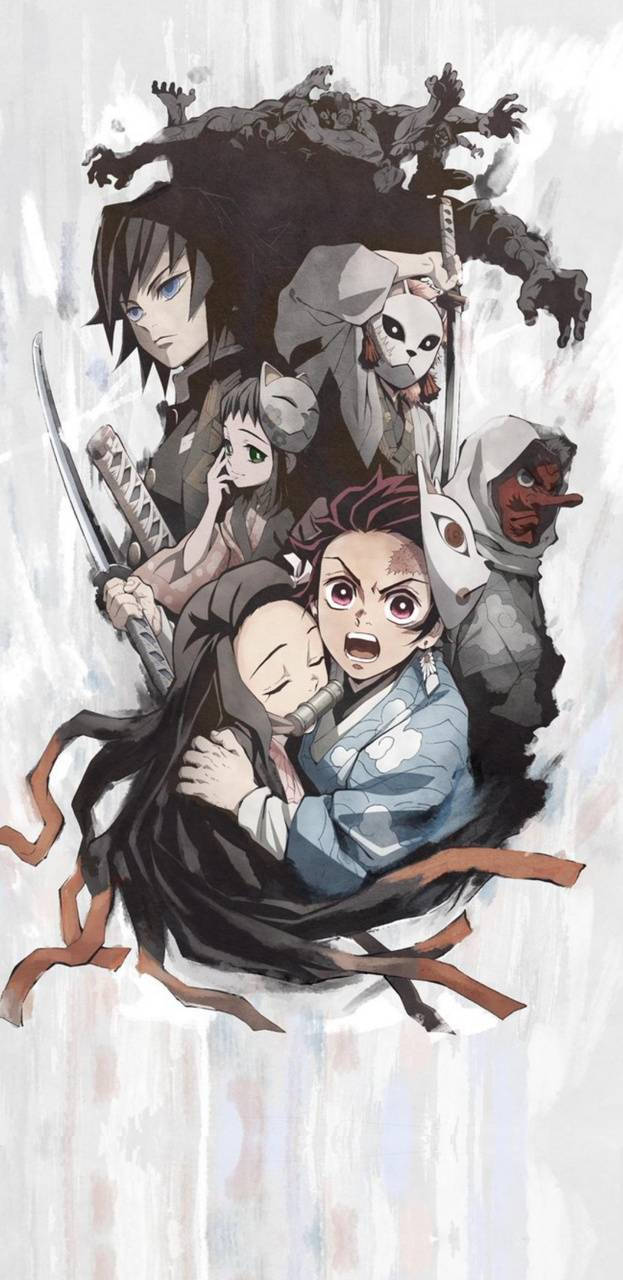 Tanjiro And Nezuko Kamaitachi Training Wallpaper