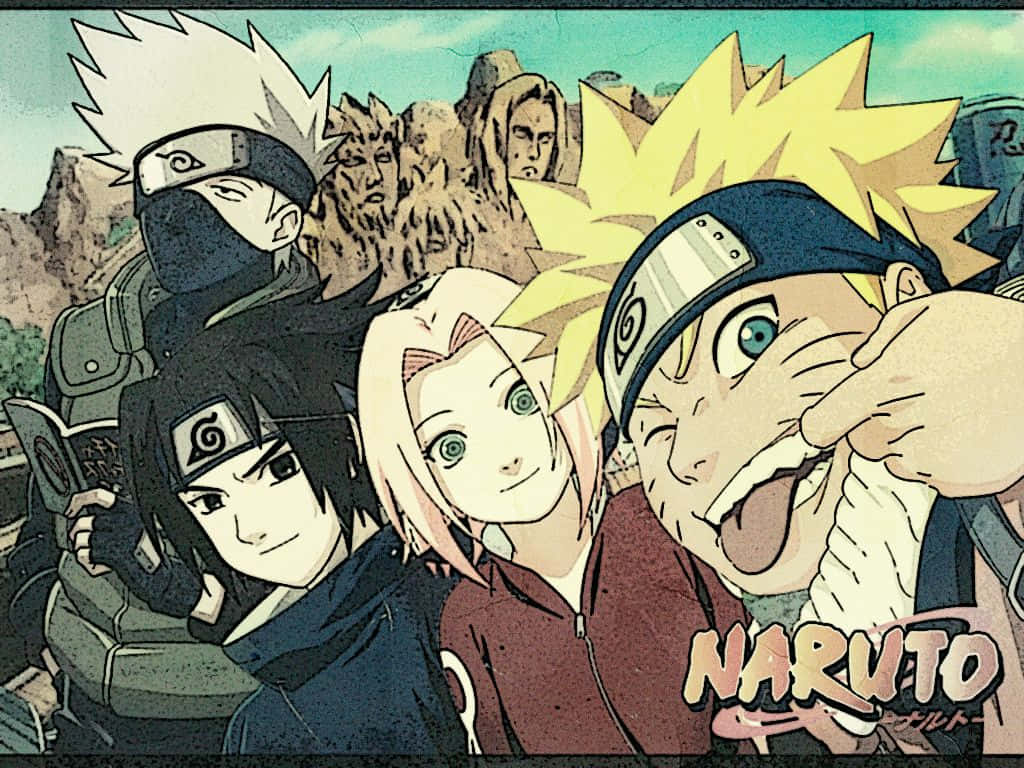 Team 7 Naruto – Ready For Action Wallpaper