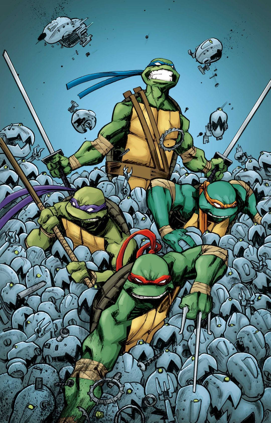 Teenage Mutant Ninja Turtles Comic Book Wallpaper