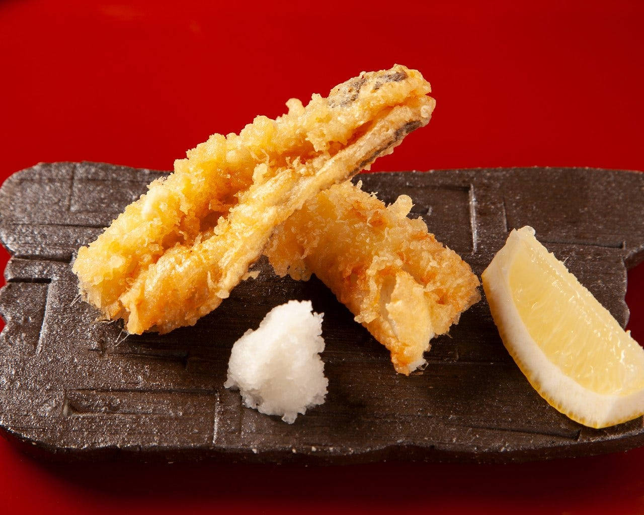 Tempura And Lemon Wallpaper