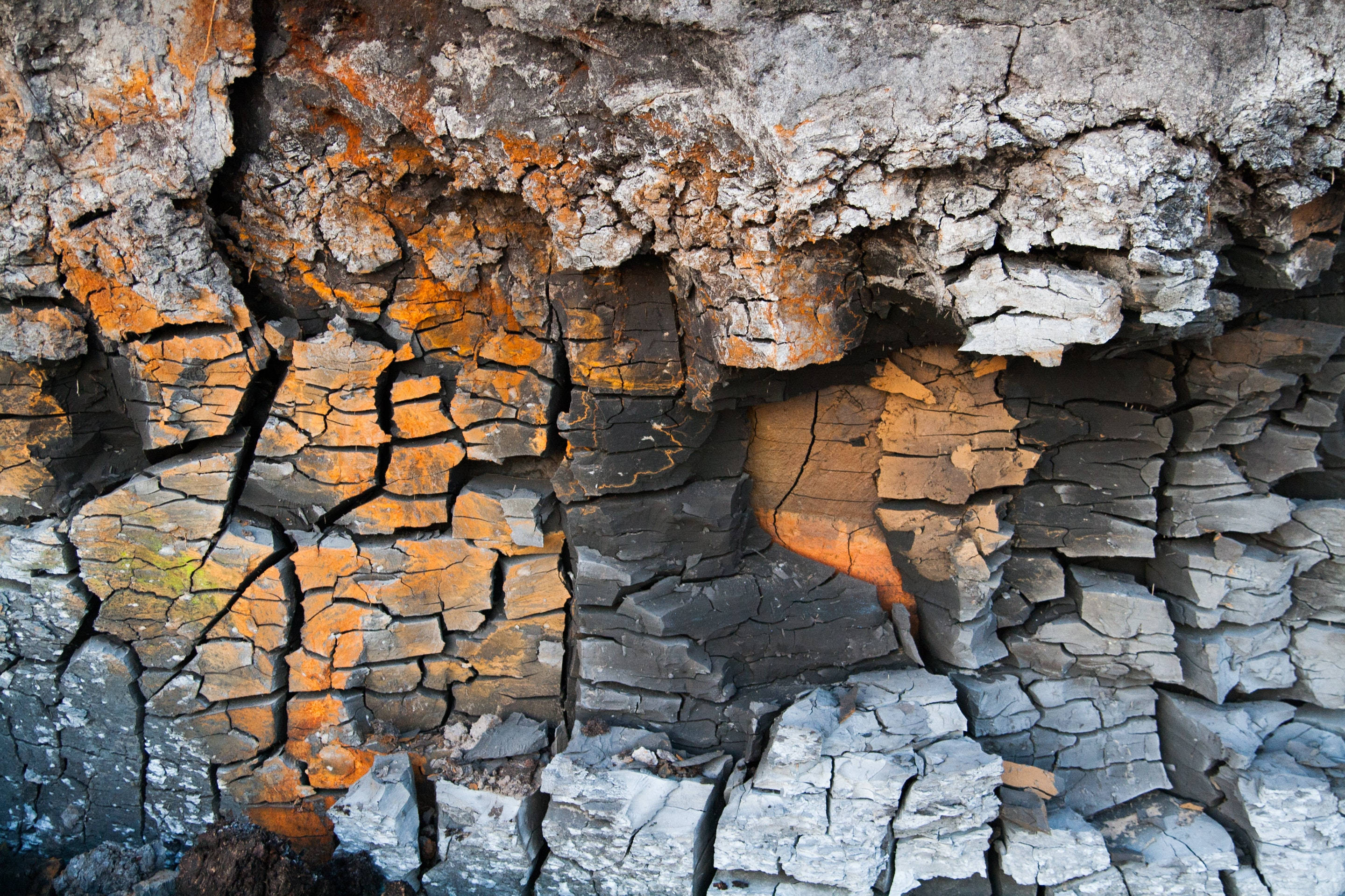 Texture Rough Natural Stones Wallpaper