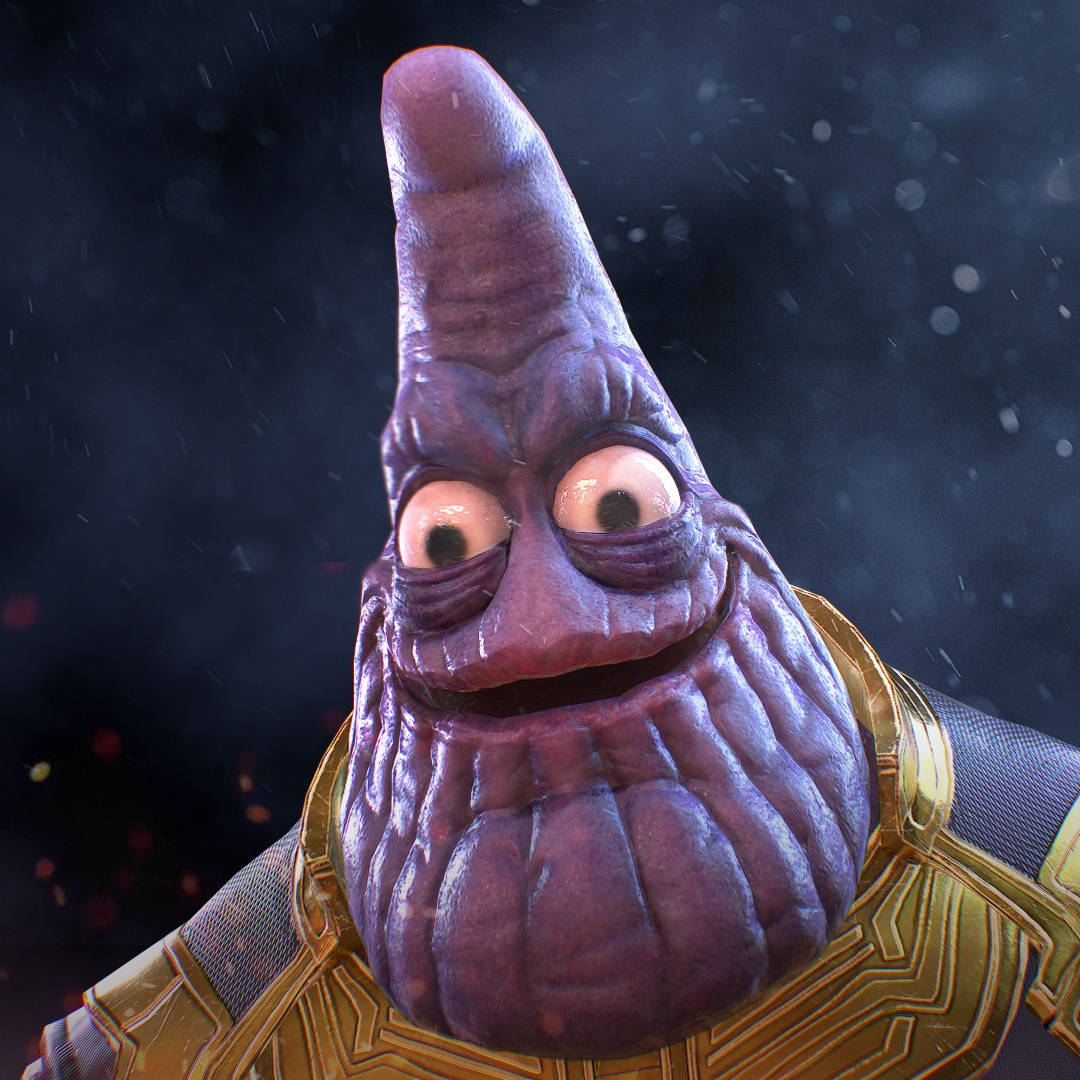 Thanos Patrick Meme Pfp Wallpaper