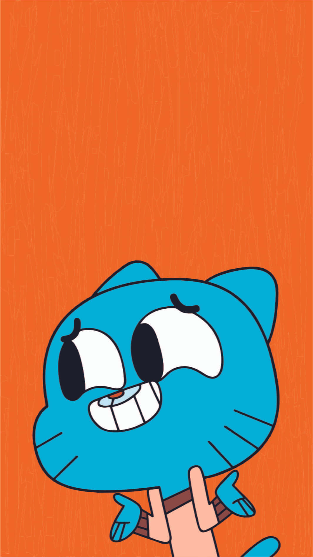 The Amazing World Of Gumball Characters In Action Wallpaper