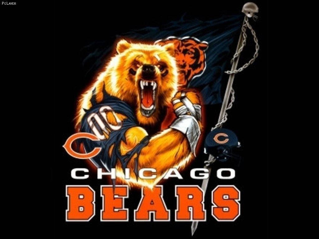 “the Chicago Bears Lead The Charge!” Wallpaper