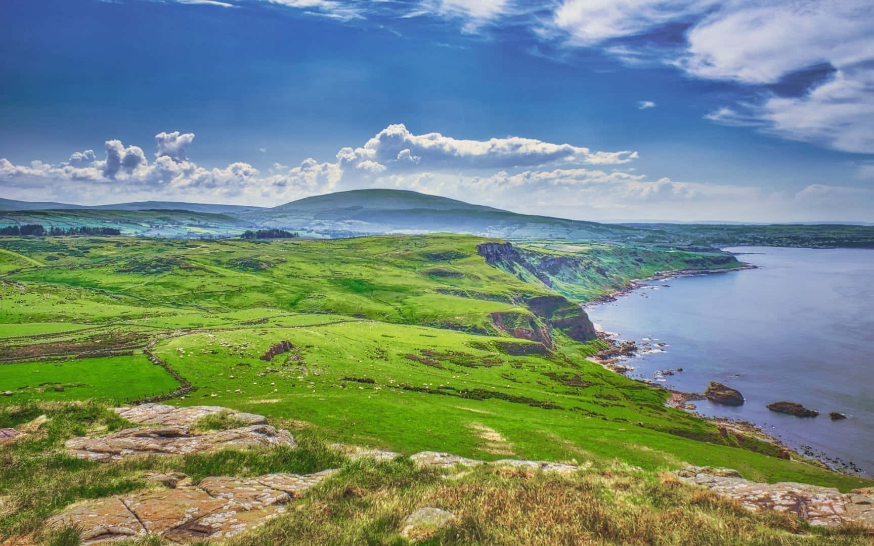 The Glens Of Antrim Northern Ireland Wallpaper