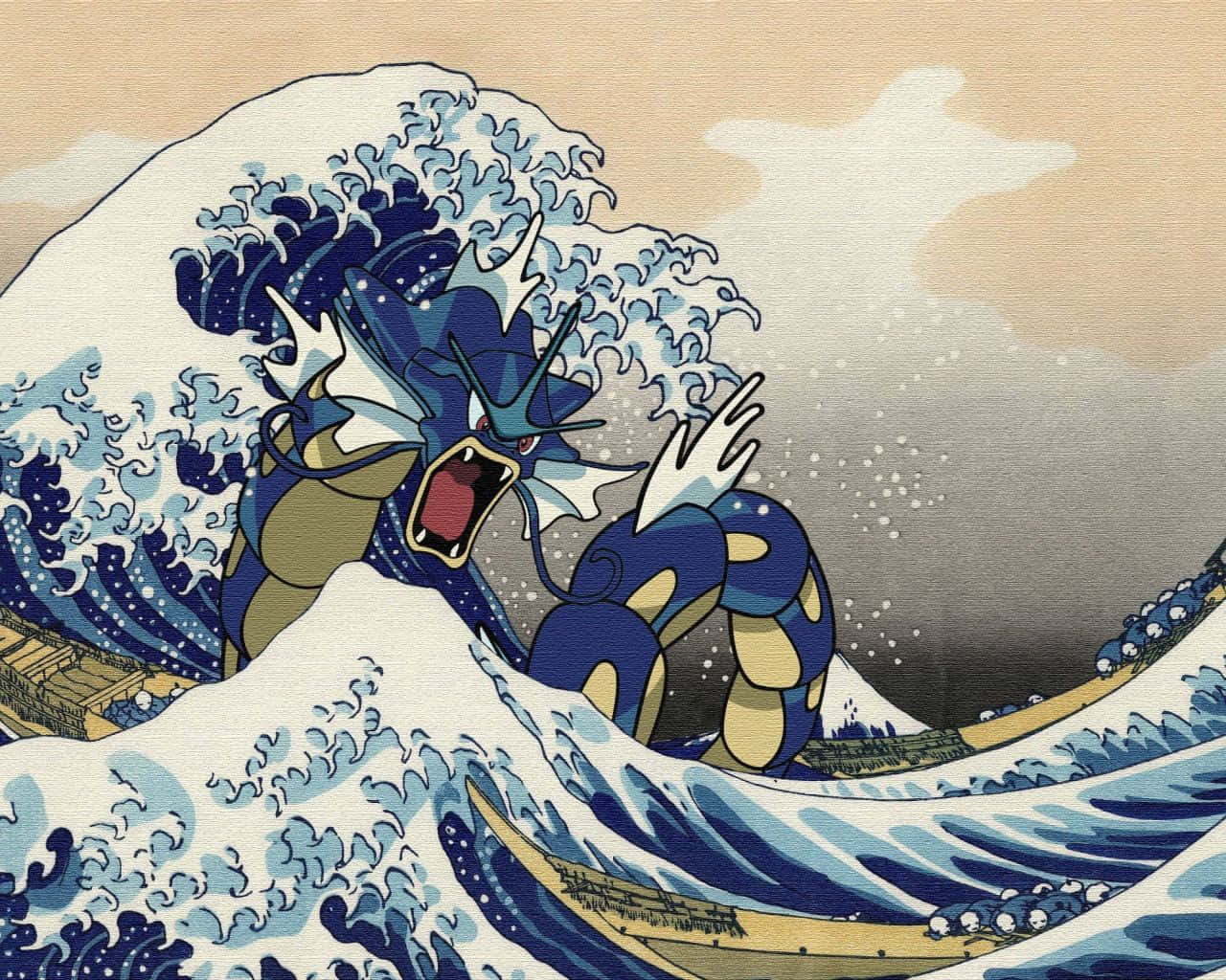 The Great Wave Off Kanagawa Wallpaper