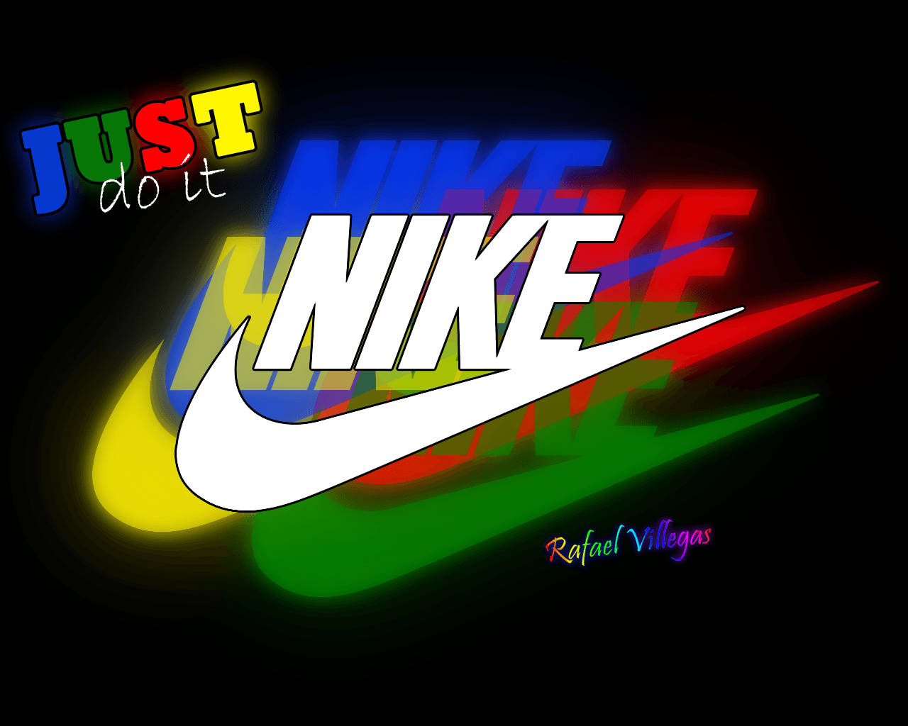 The Iconic Nike Logo For All To Enjoy Wallpaper