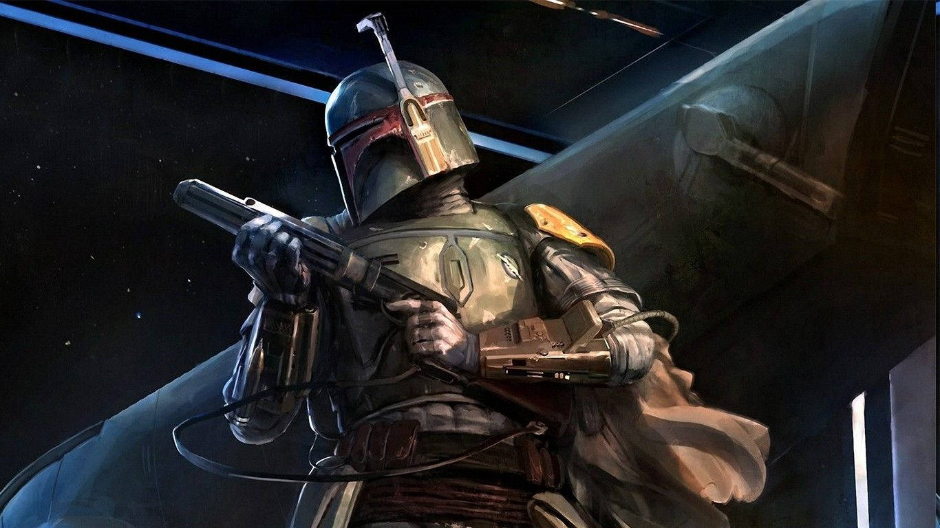 The Legendary Bounty Hunter Boba Fett Wallpaper