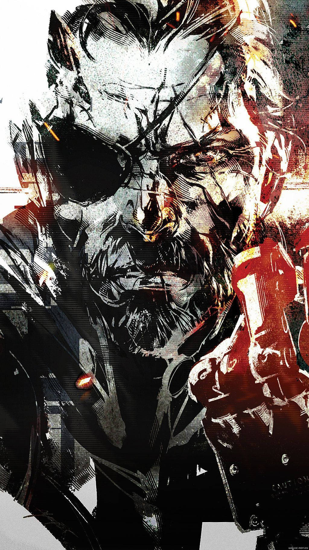 “the Legendary Snake In Metal Gear Solid” Wallpaper