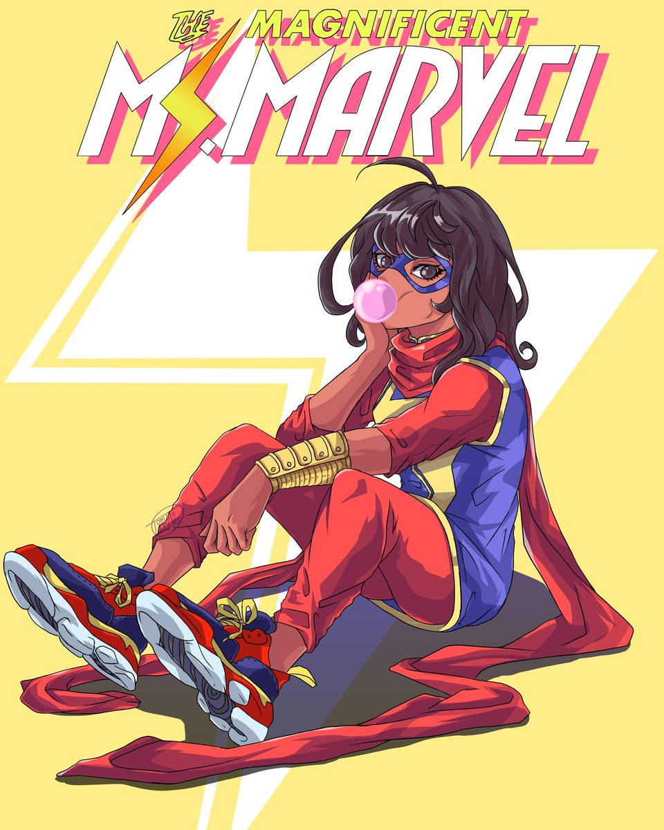 The Magnificent Ms Marvel Wallpaper