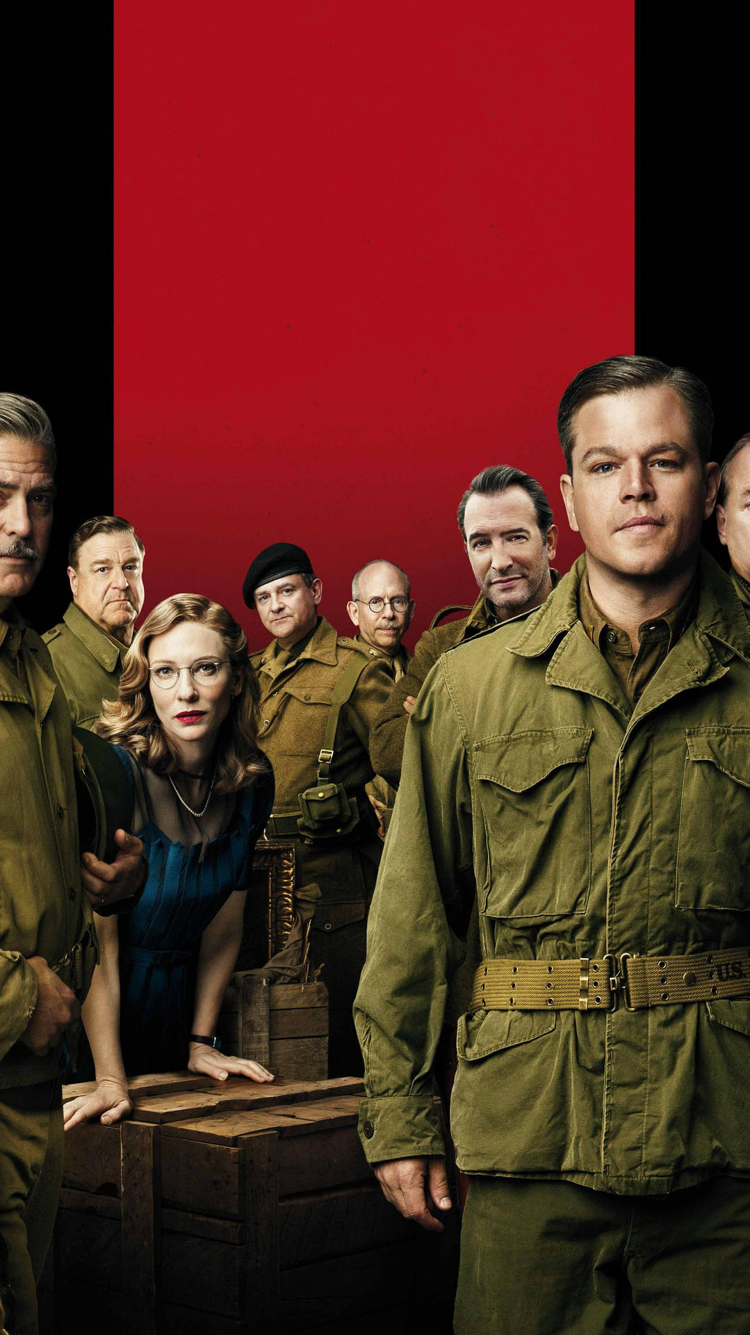 The Monuments Men Phone Wallpaper