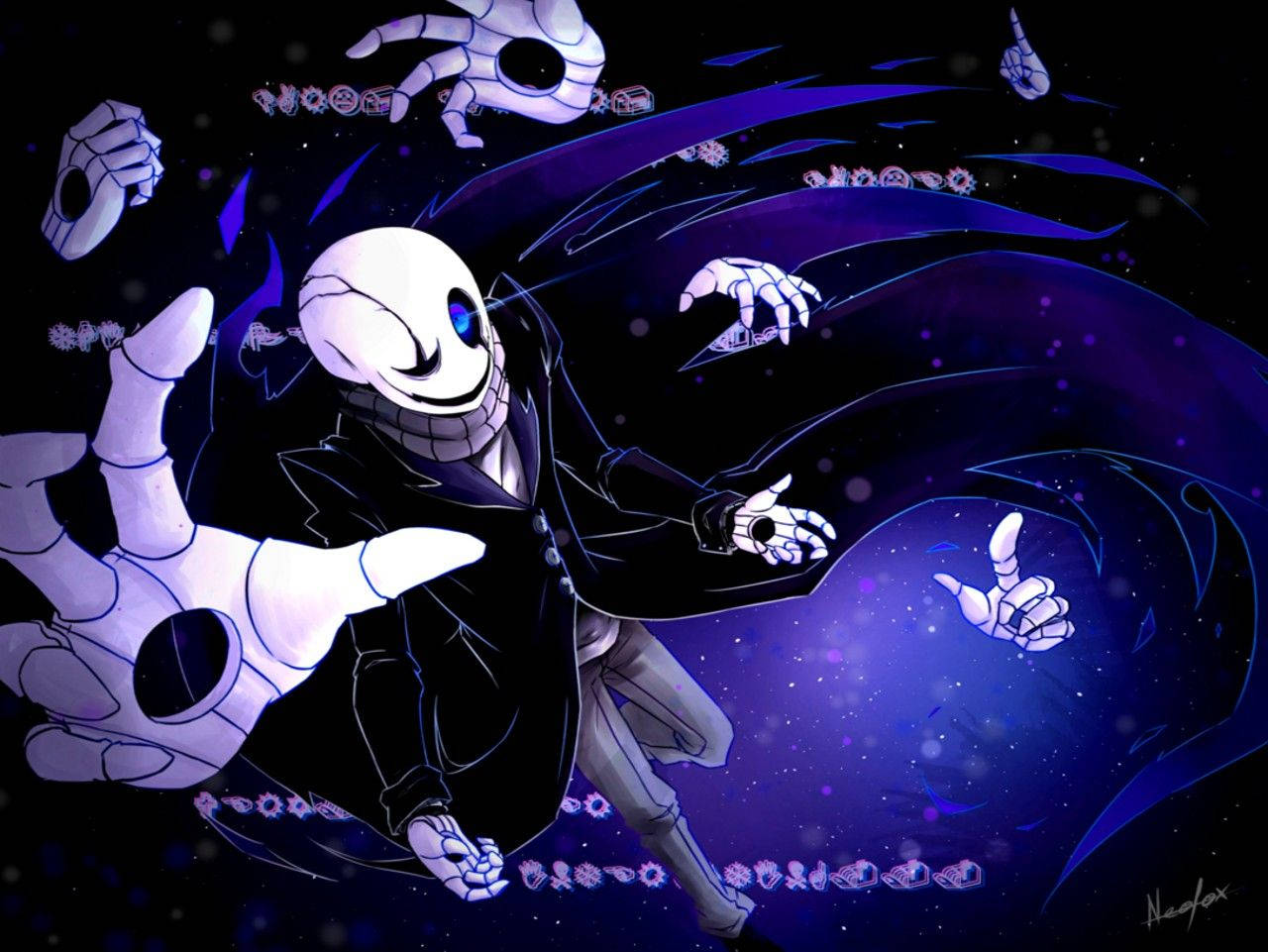 The Mysterious W.d Gaster Wallpaper