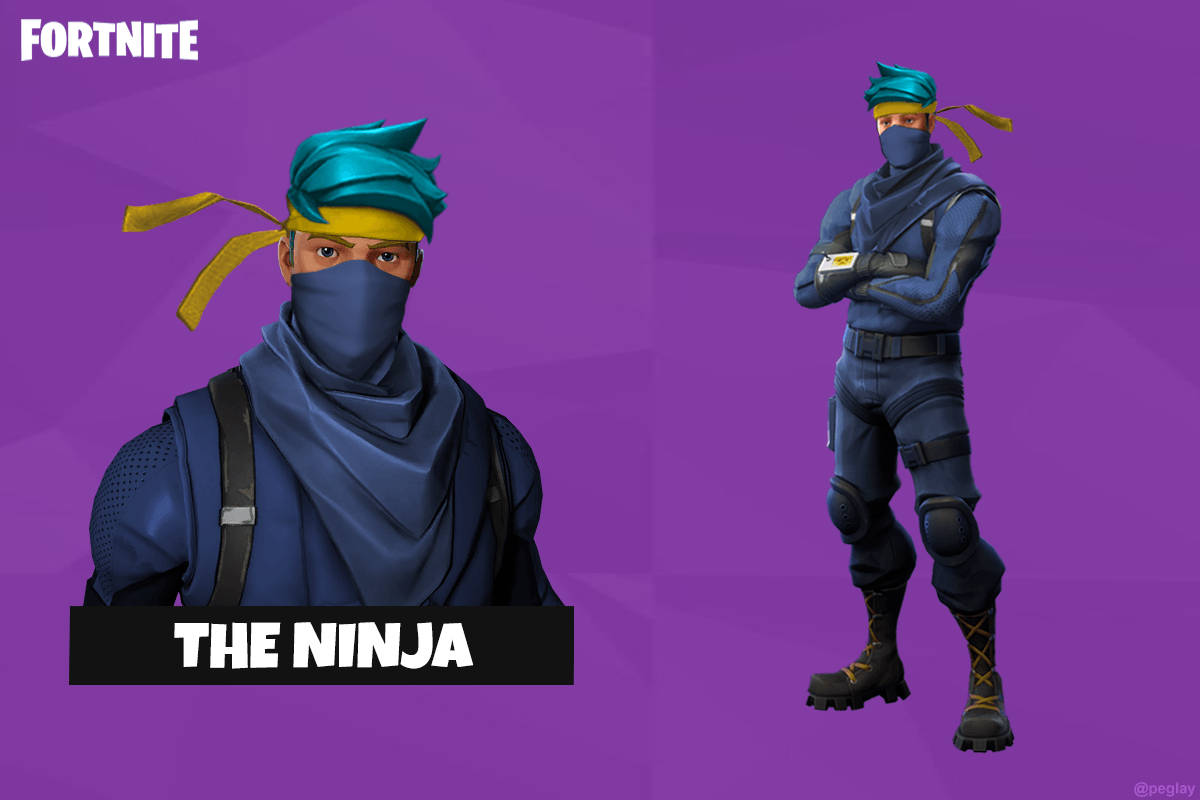 The Ninja Fortnite Wallpaper