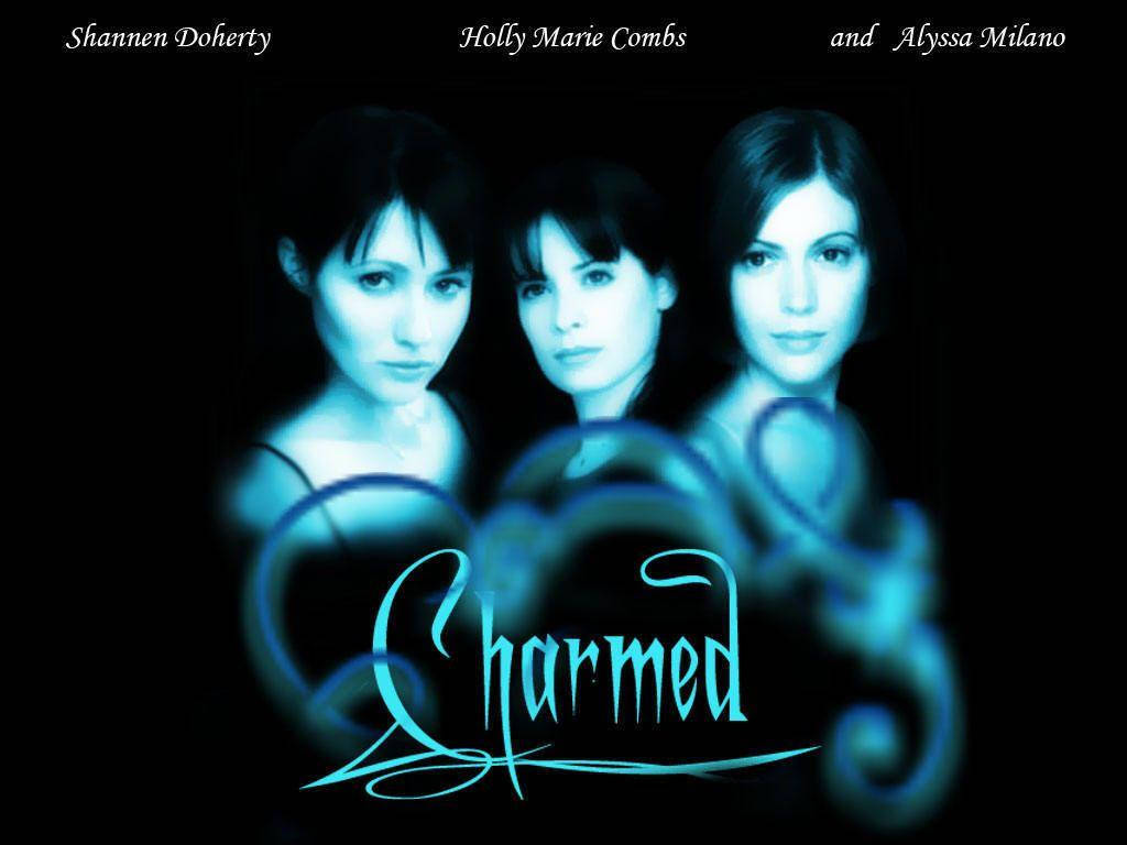 The Power Of Three - Charmed Characters Piper, Phoebe, And Paige Wallpaper