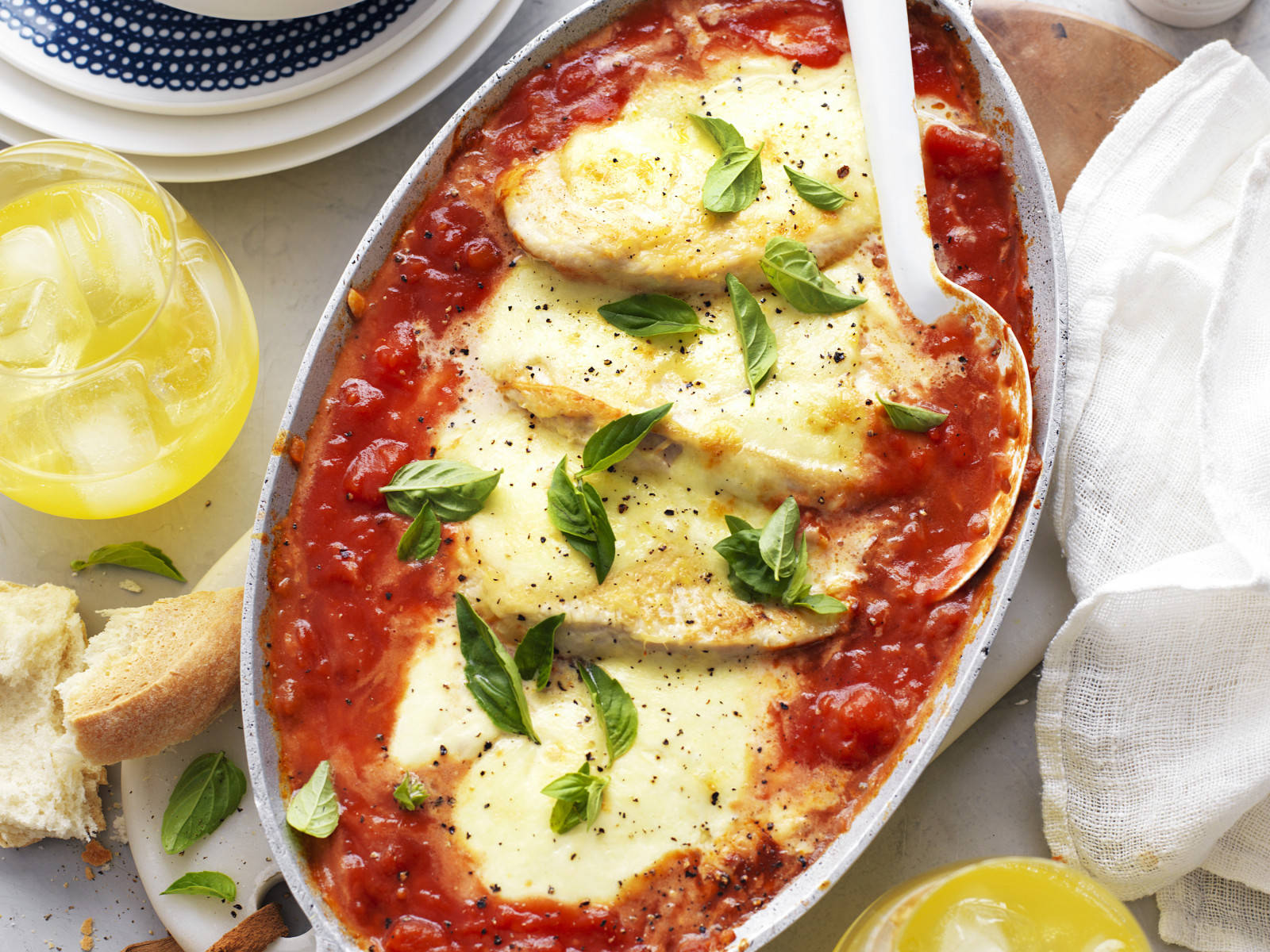 Thick Sauce Overload Parmigiana Casserole Wallpaper