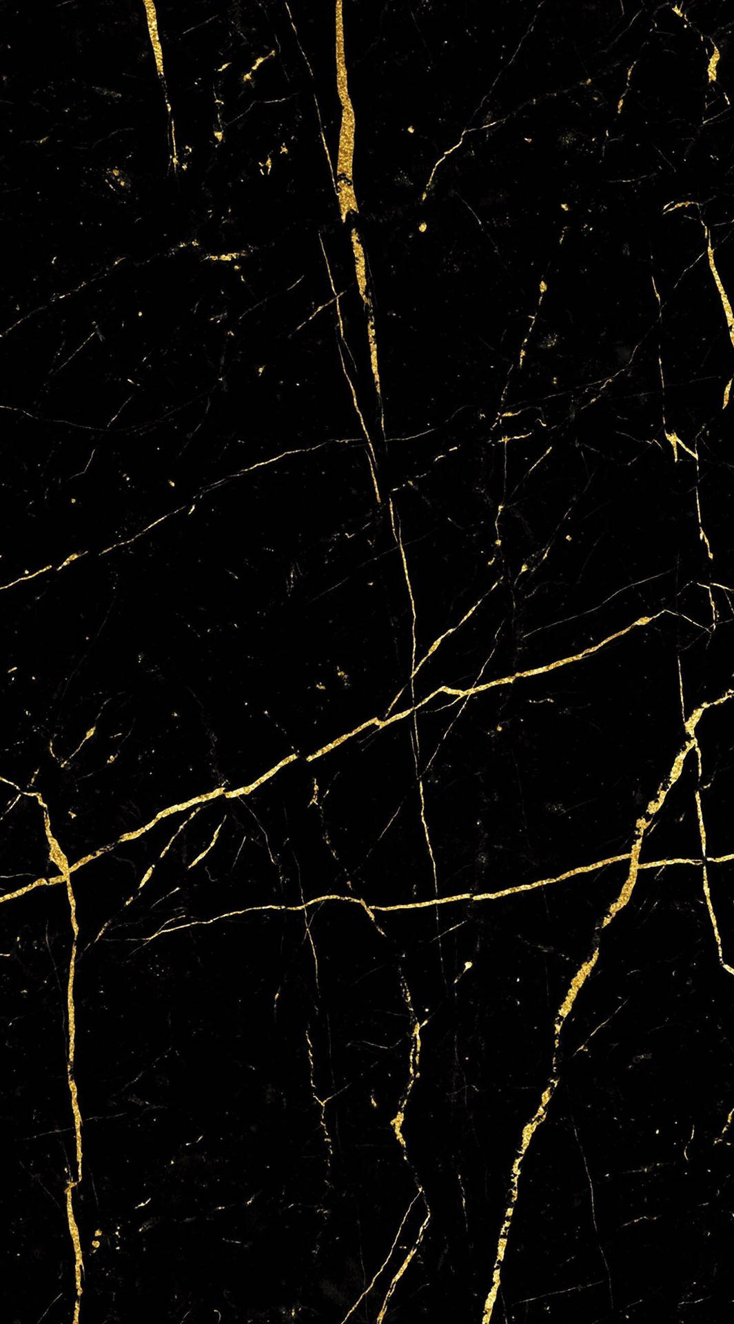 Thin Black Gold Marble Wallpaper