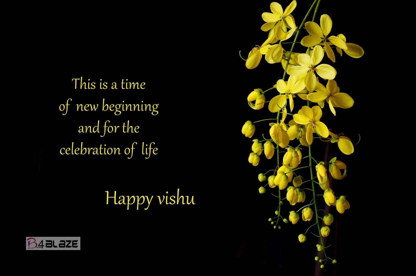 Time Of New Beginning Vishu Wallpaper