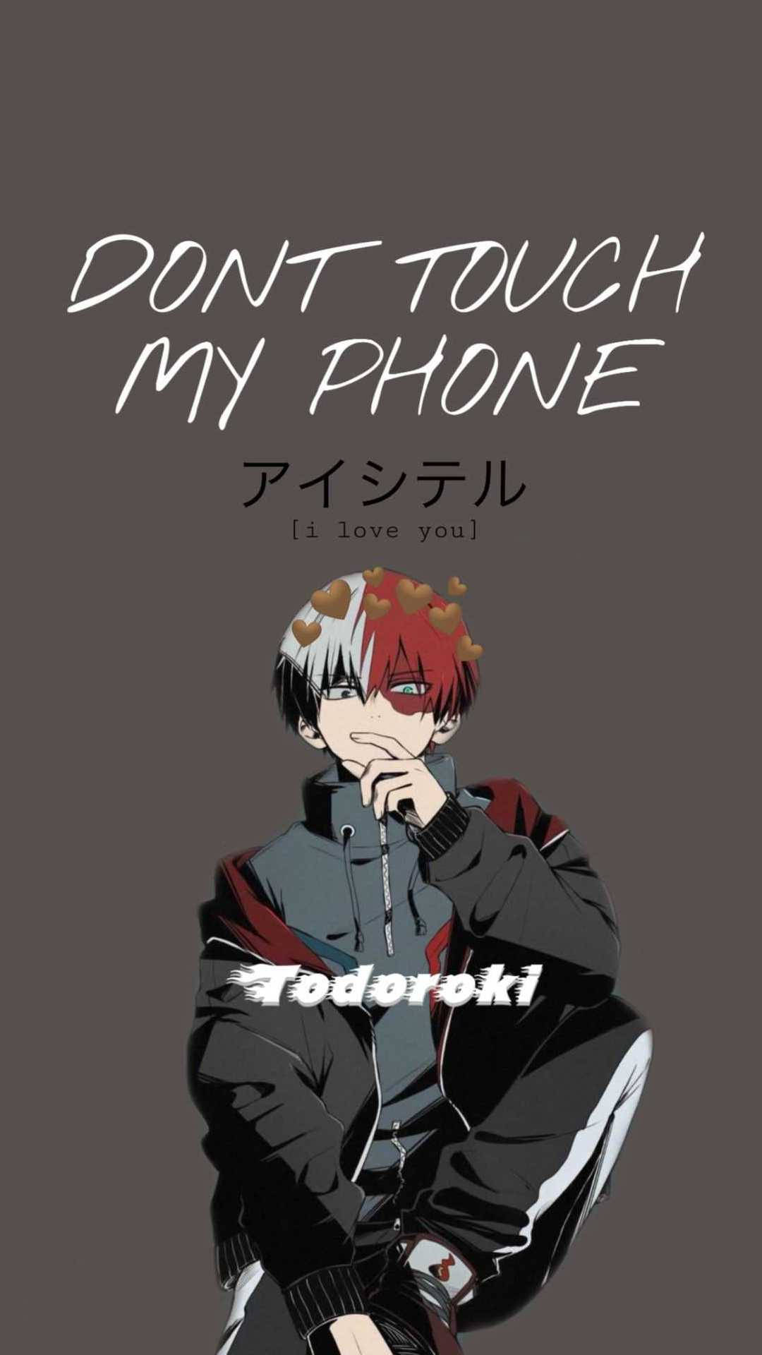 Todoroki Peace Sign Aesthetic My Hero Academia Wallpaper