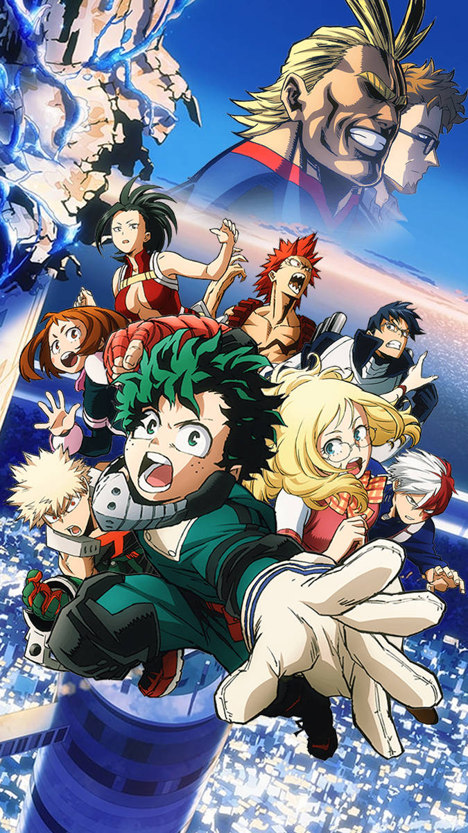 Together We Unite - My Hero Academia Wallpaper