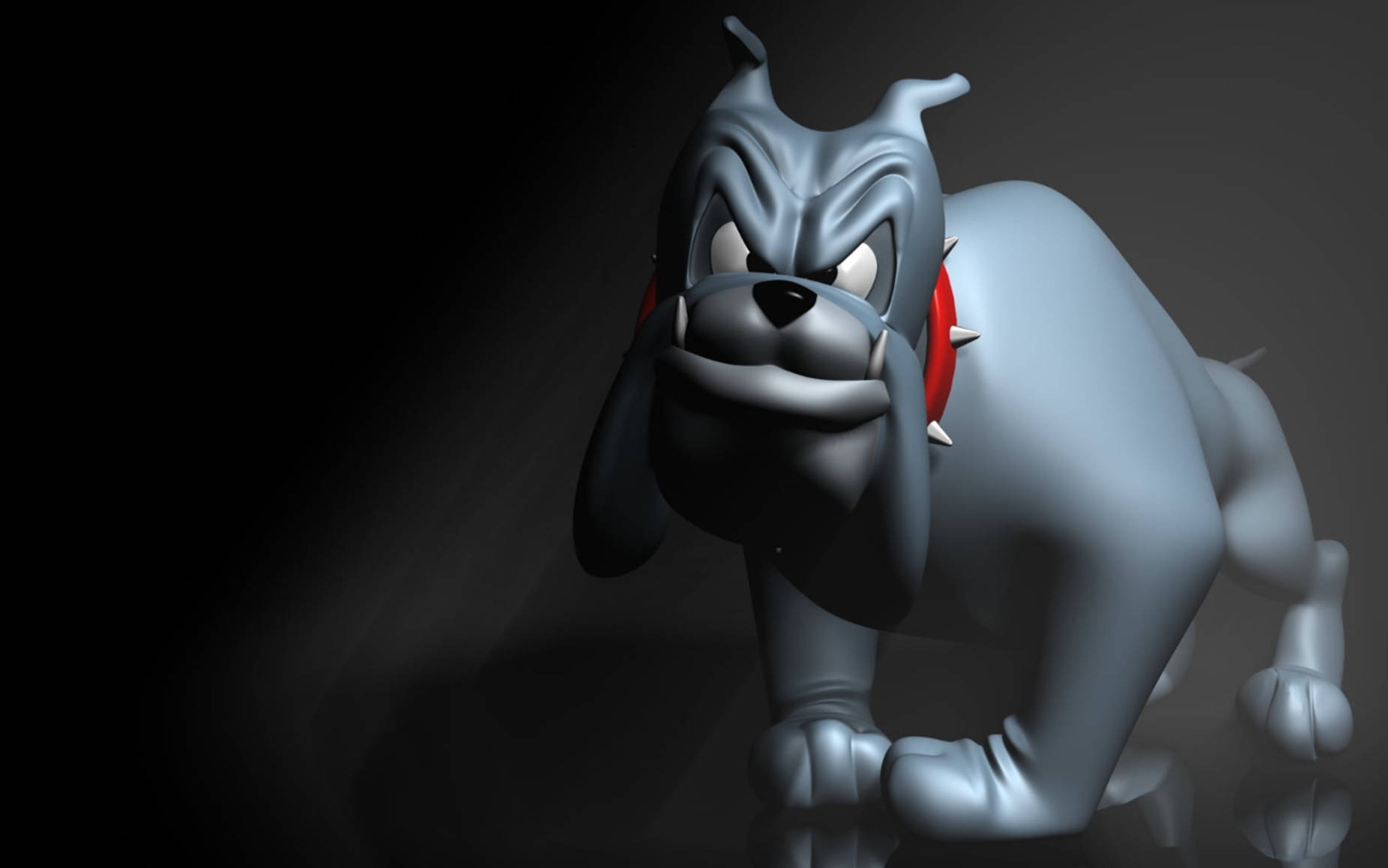 Tom And Jerry Spike Bulldog 3d Animation Wallpaper