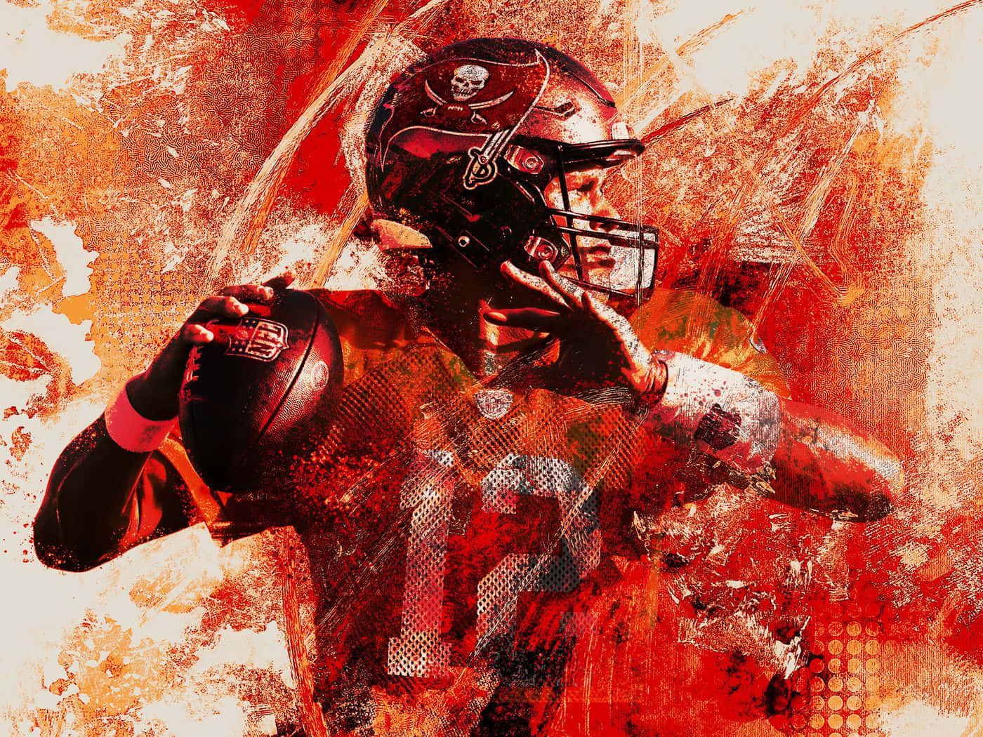 Tom Brady Buccaneers 1400 X 1050 Wallpaper