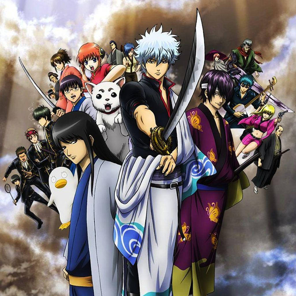 Top Anime Gintama Characters Wallpaper