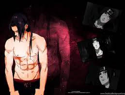 Topless Naruto Itachi Uchiha 4k Wallpaper