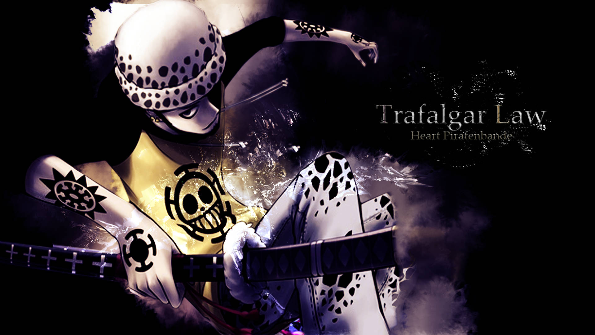 Trafalgar Law One Piece Dark Fanart Wallpaper