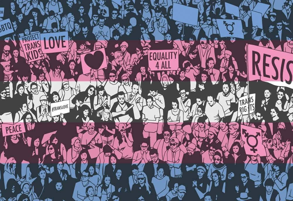 Transgender Protest Wallpaper