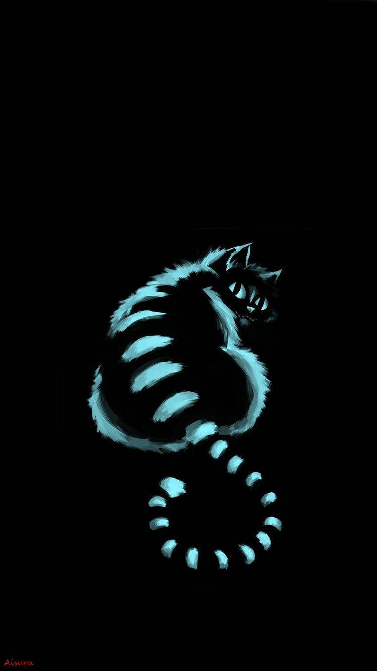 Translucent Cheshire Cat Poster Wallpaper