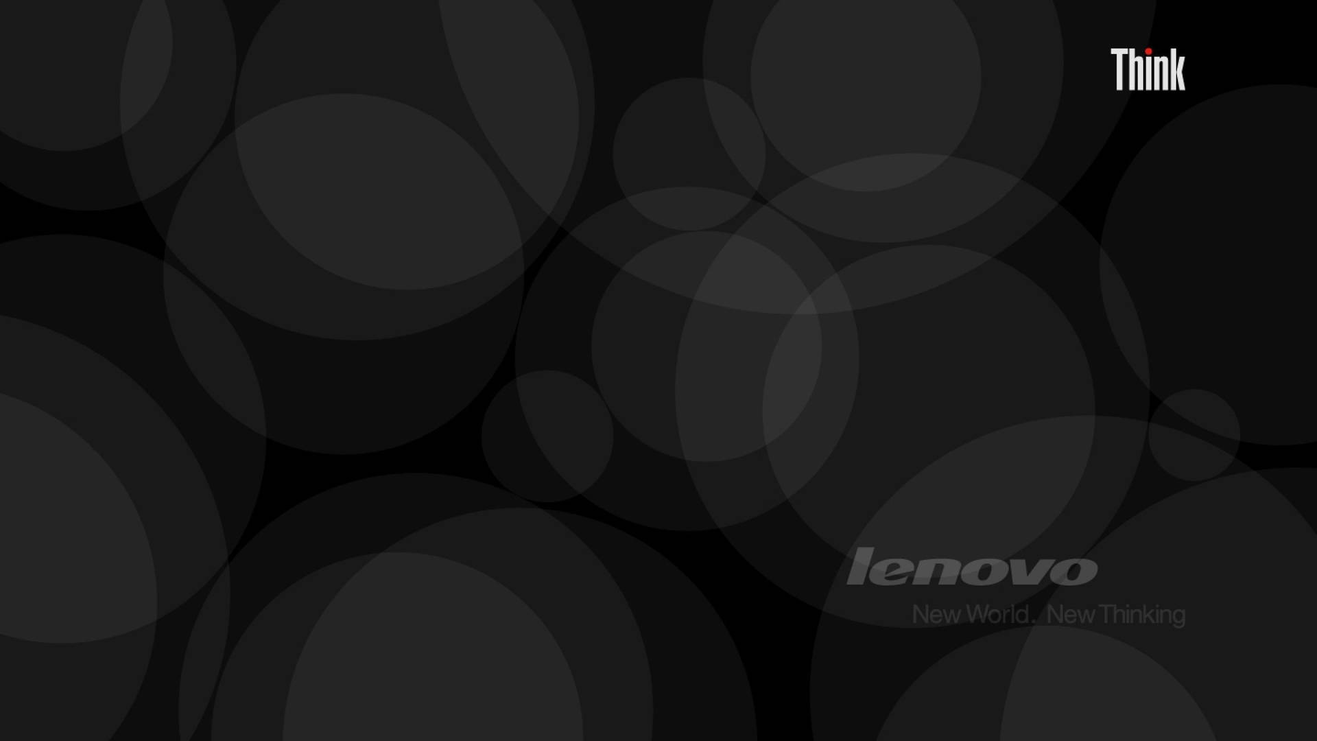 Transparent Circles Lenovo Official Wallpaper