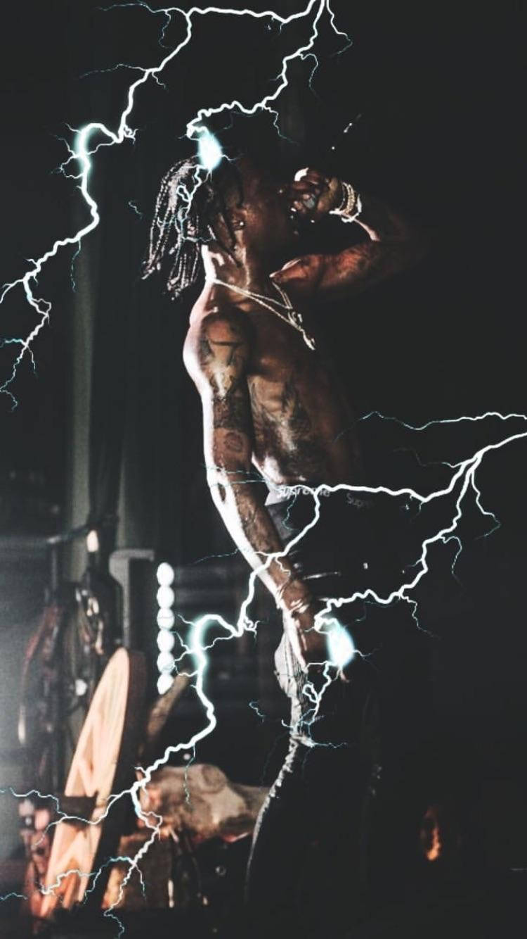 Travis Scott Jack Boys Performing Wallpaper