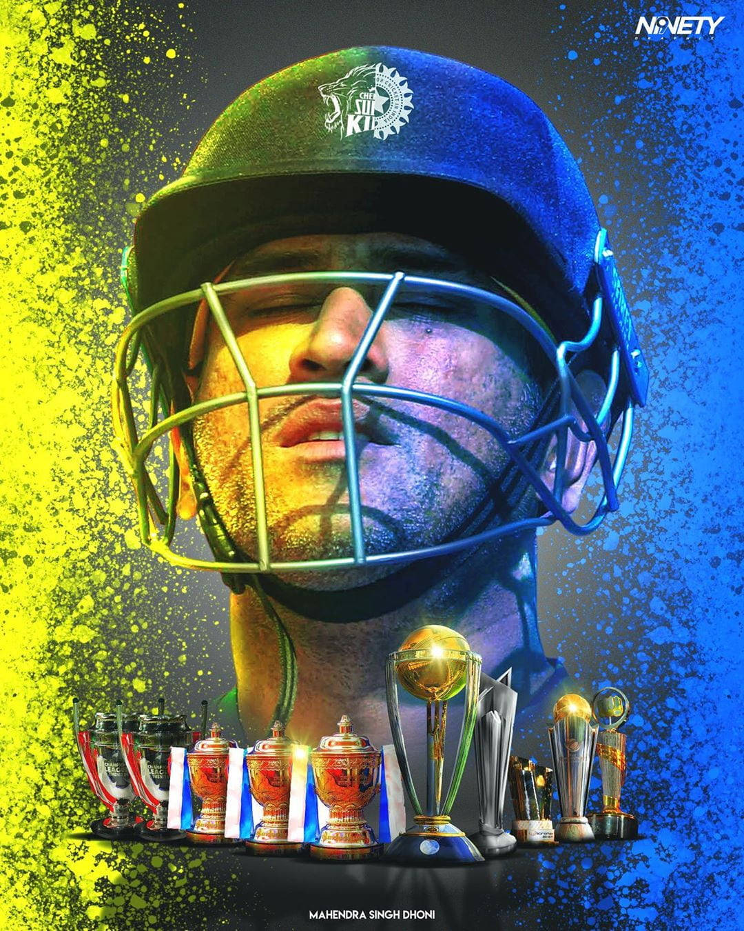 Trophies Ms Dhoni Hd Wallpaper