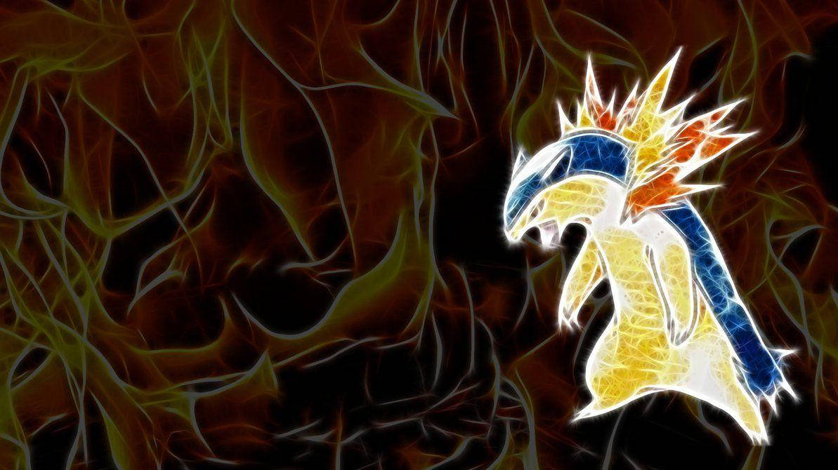 Typhlosion Flame Hd Wallpaper