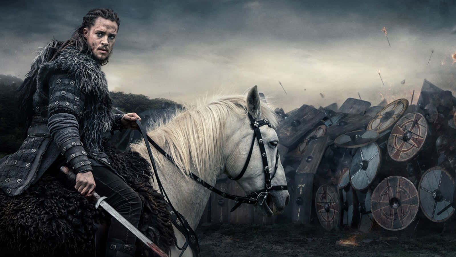 Uhtred Of Bebbanburg - The Last Kingdom Series Image Wallpaper